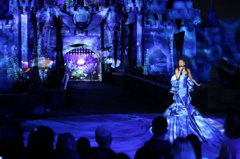 Halle Bailey Enchants Disneyland Crowd With Captivating Performance Of ...