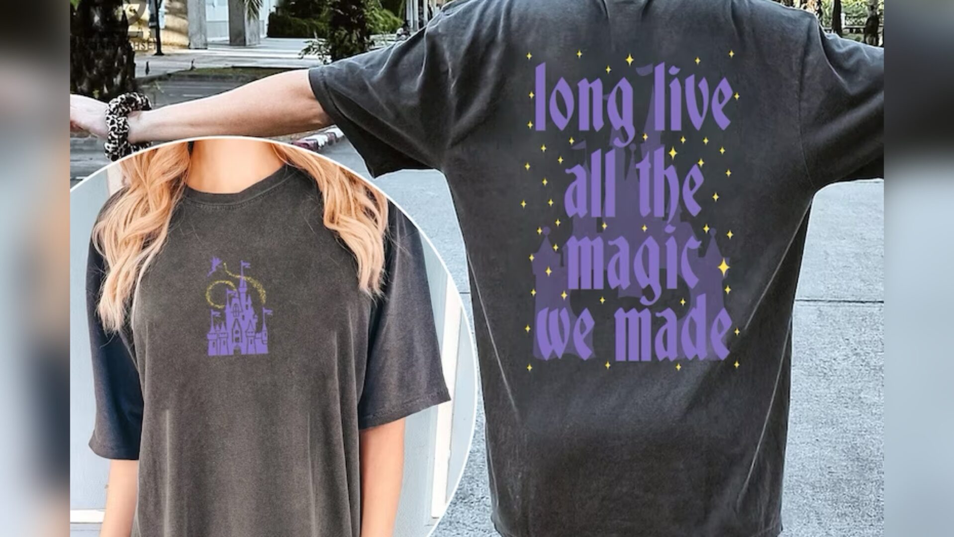 New Enchanting Magic Kingdom Castle T-Shirt To Add To Your Wardrobe!