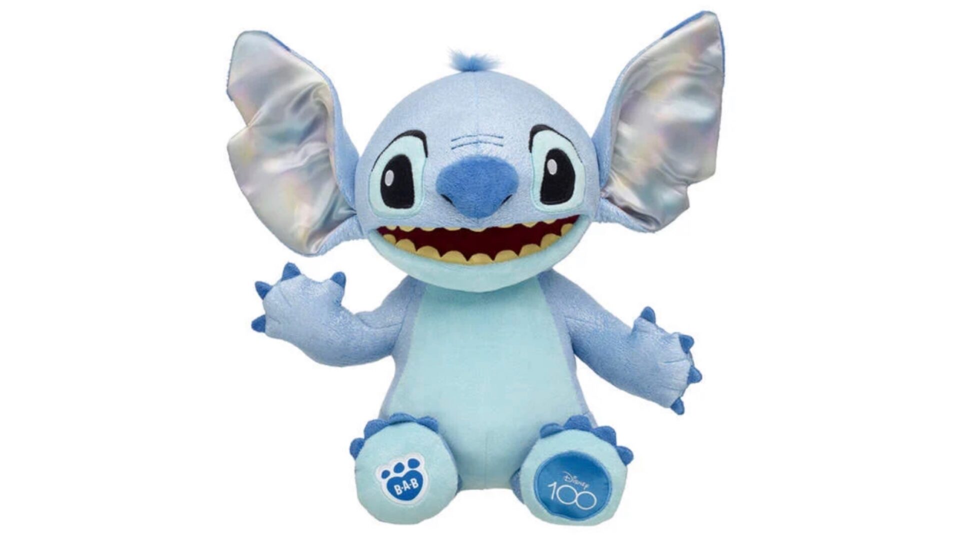 New Disney100 Stitch Build A Bear Available Now!