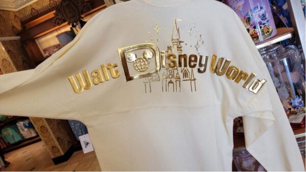 Walt Disney World Cream And Gold Spirit Jersey