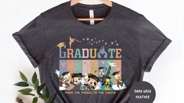 Mickey And Friends Graduation Shirt