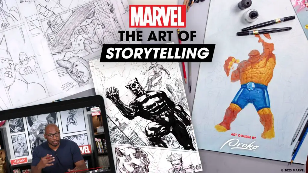 Marvels The Art of Storytelling