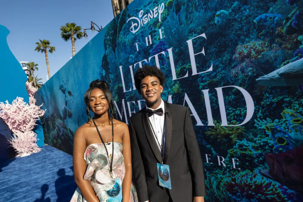 Disney Dreamers Attend "The Little Mermaid" World Premiere with