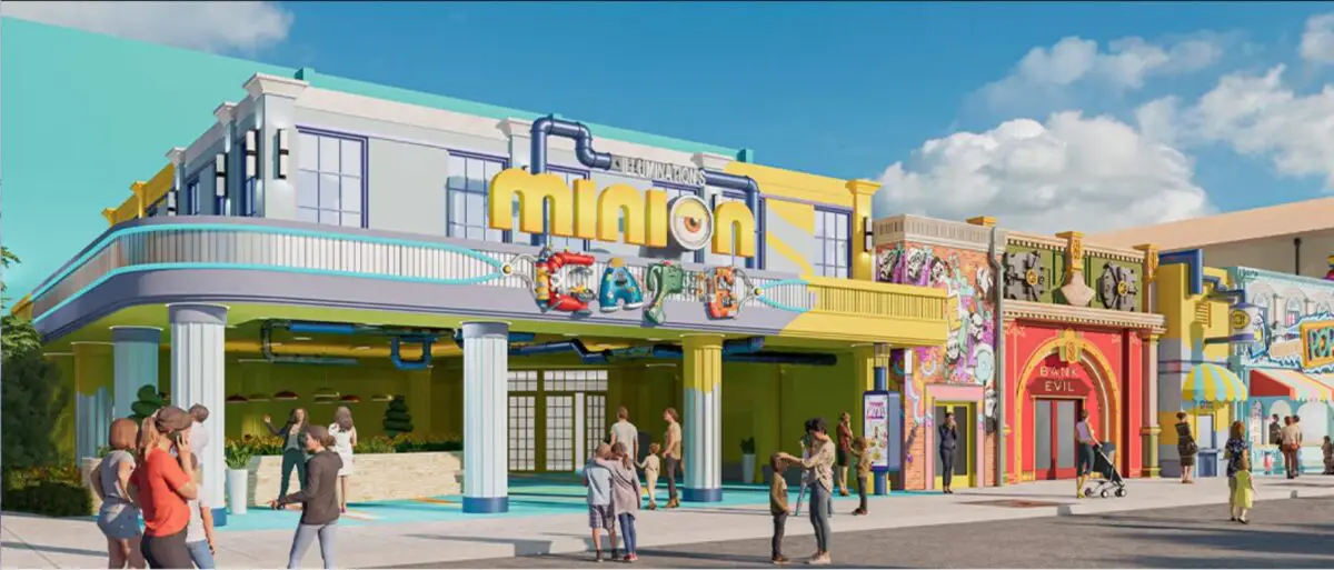 First Look at Illumination’s Minion Cafe Coming to Universal Orlando ...