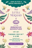 CAMP And Disney Bring Disney The Little Mermaid X CAMP Experience To ...