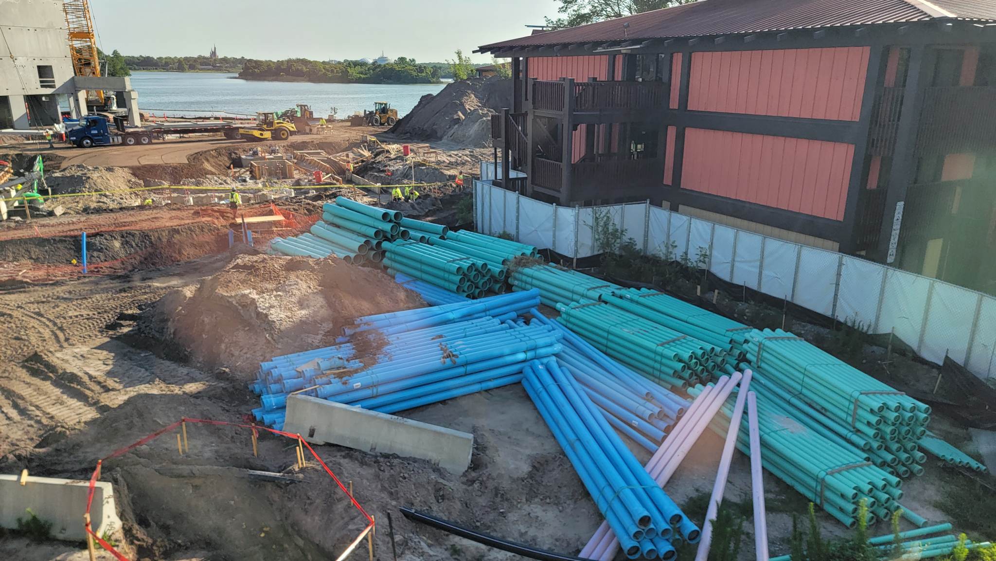 Polynesian Disney Vacation Club Tower Construction Update For May 2023   Polynesnian Dvc Construction 1 