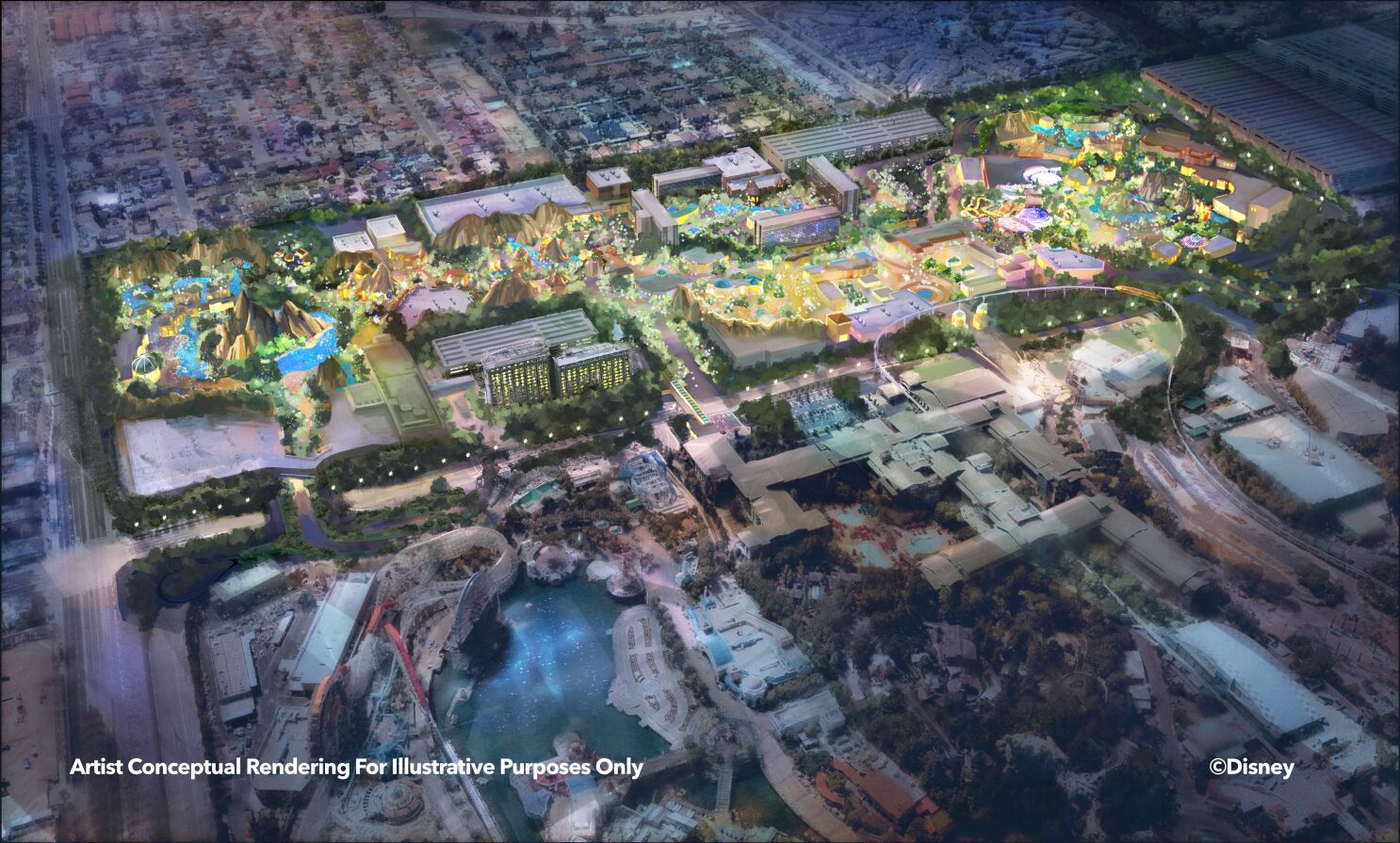 Disneyland Unveils Extensive 30-Year Plan for Theme Park Expansion