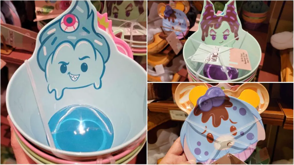 Disney Munchlings Bowls And Plates Spotted At Magic Kingdom!