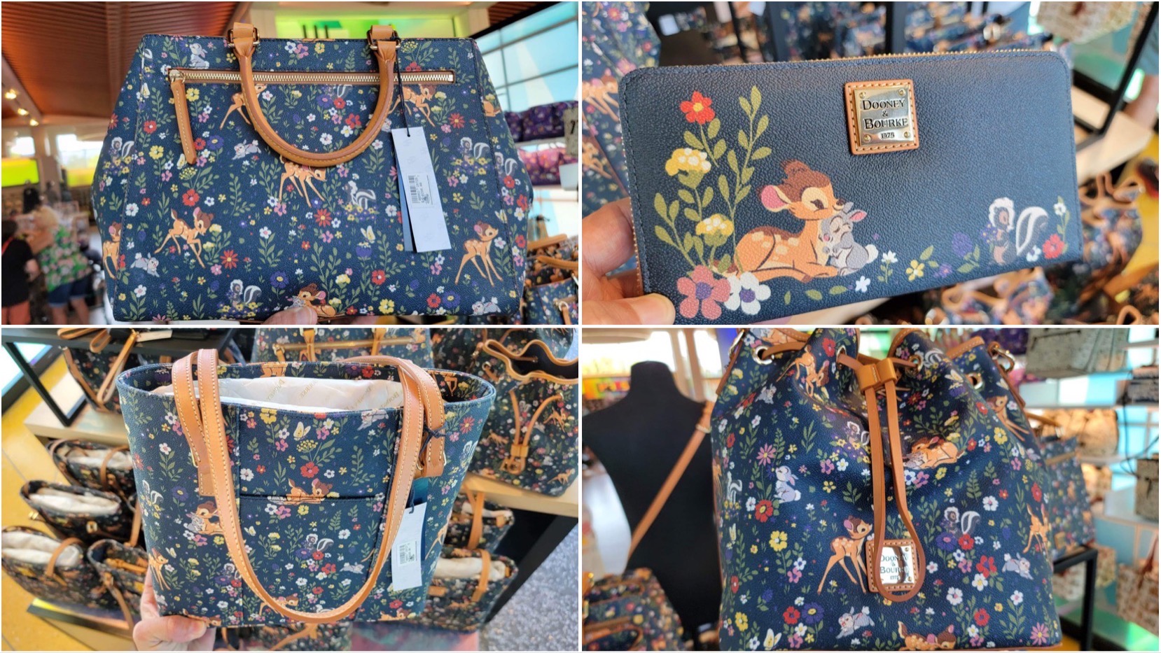 New Bambi Dooney And Bourke Collection Spotted At Walt Disney World!