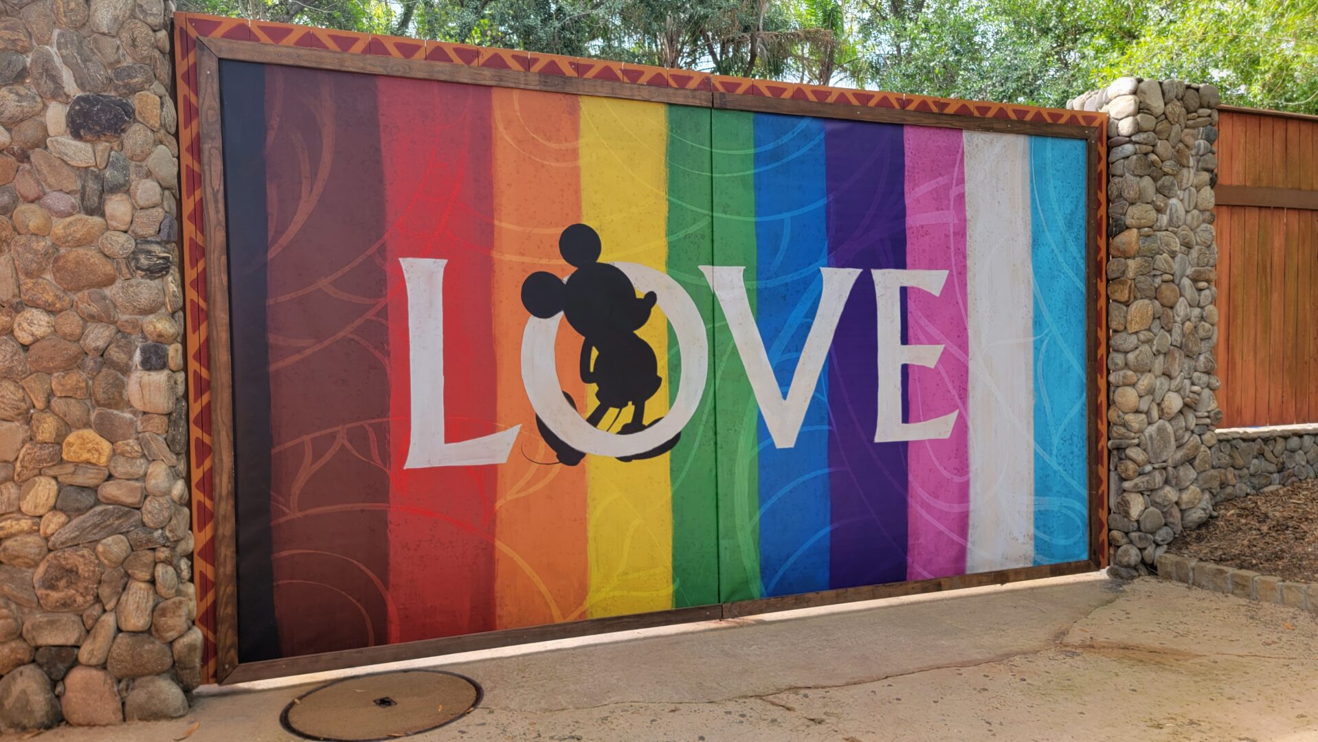 Disney Pride Mural Debuts at Disney’s Animal Kingdom