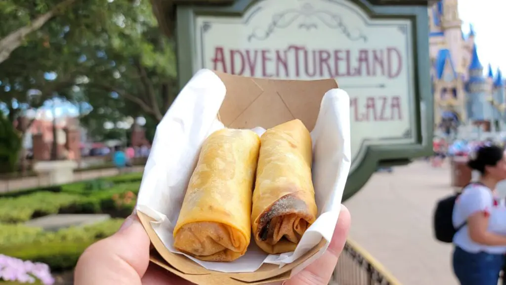 Two Amazing Flavors of Spring Rolls Now Available at the Magic Kingdom