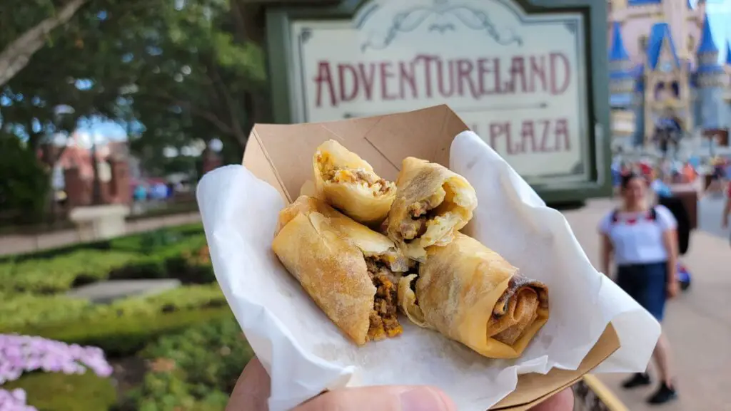 Two Amazing Flavors of Spring Rolls Now Available at the Magic Kingdom