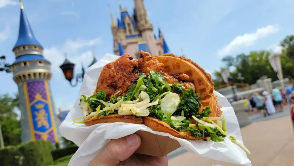 Sweet-and-Spicy Chicken-Waffle Sandwich from Sleepy Hollow