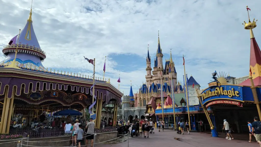 Cinderella Castle Turrets Repainted After 50th Anniversary Celebration