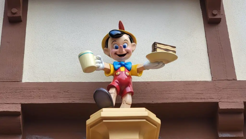 Pinocchio Village Haus Sign Receives New Update