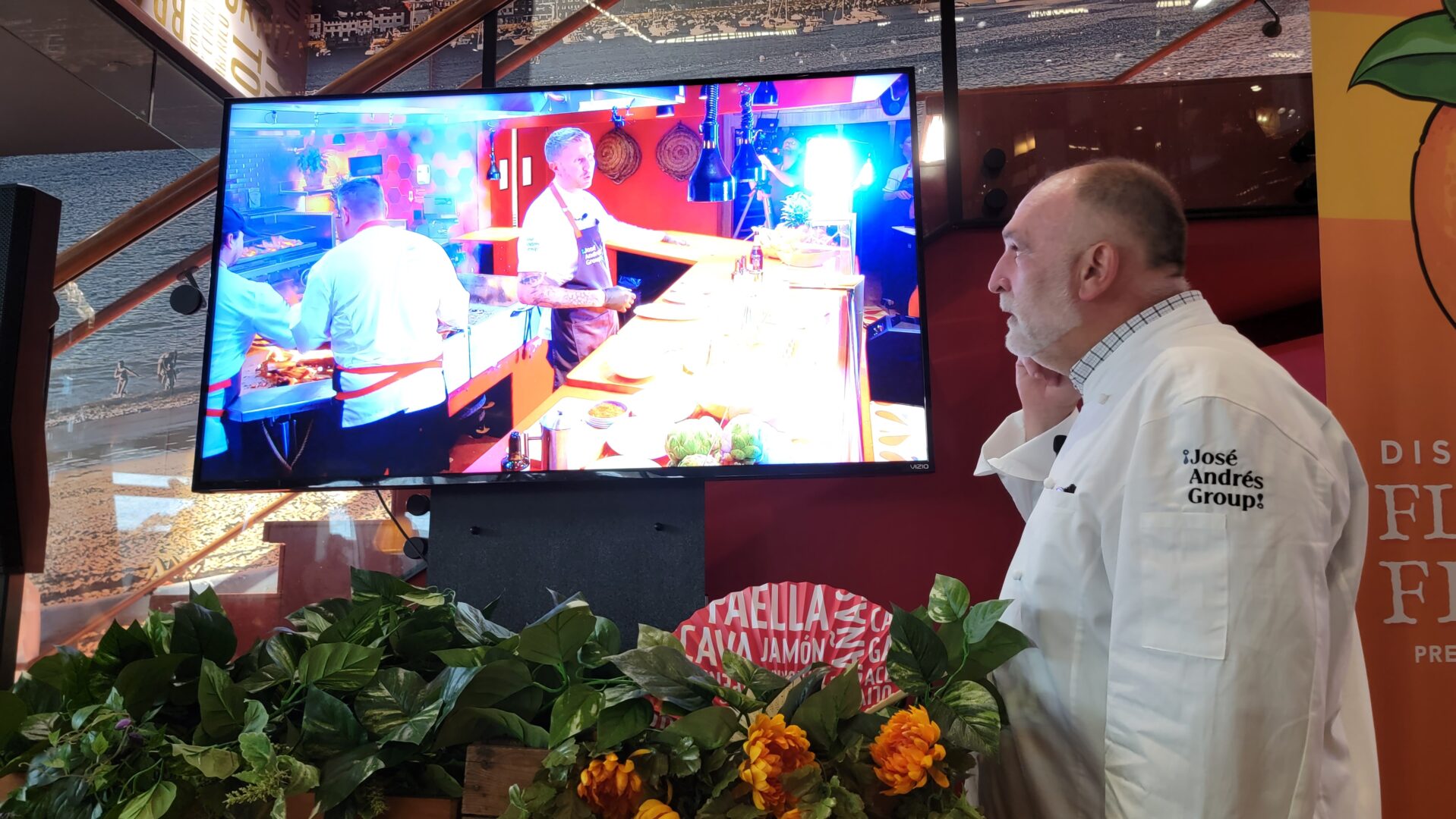 Chef José Andrés stopped by to celebrate an all-new culinary series coming to Disney Springs as a part of Flavors of Florida