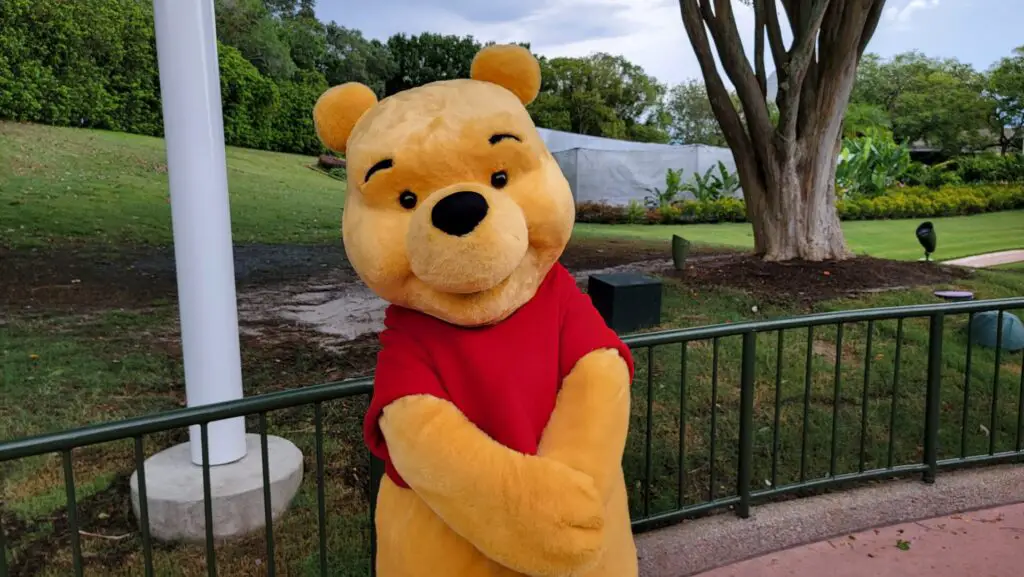 Winnie the Pooh is Now Meeting Guests in EPCOT