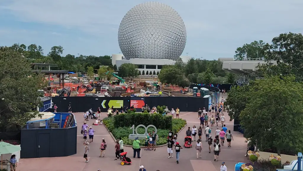 EPCOT CommuniCore Hall Construction Update for Late June