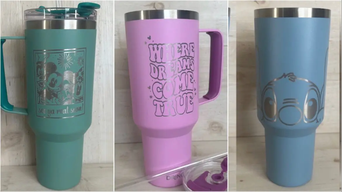 Take A Sip Of Magic With This Disney Engraved Tumbler!