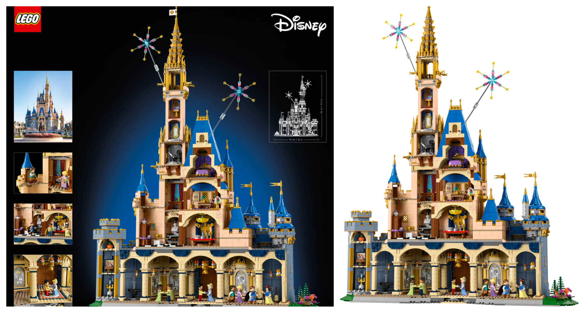 All-New Disney100 LEGO Castle Set Coming Soon!