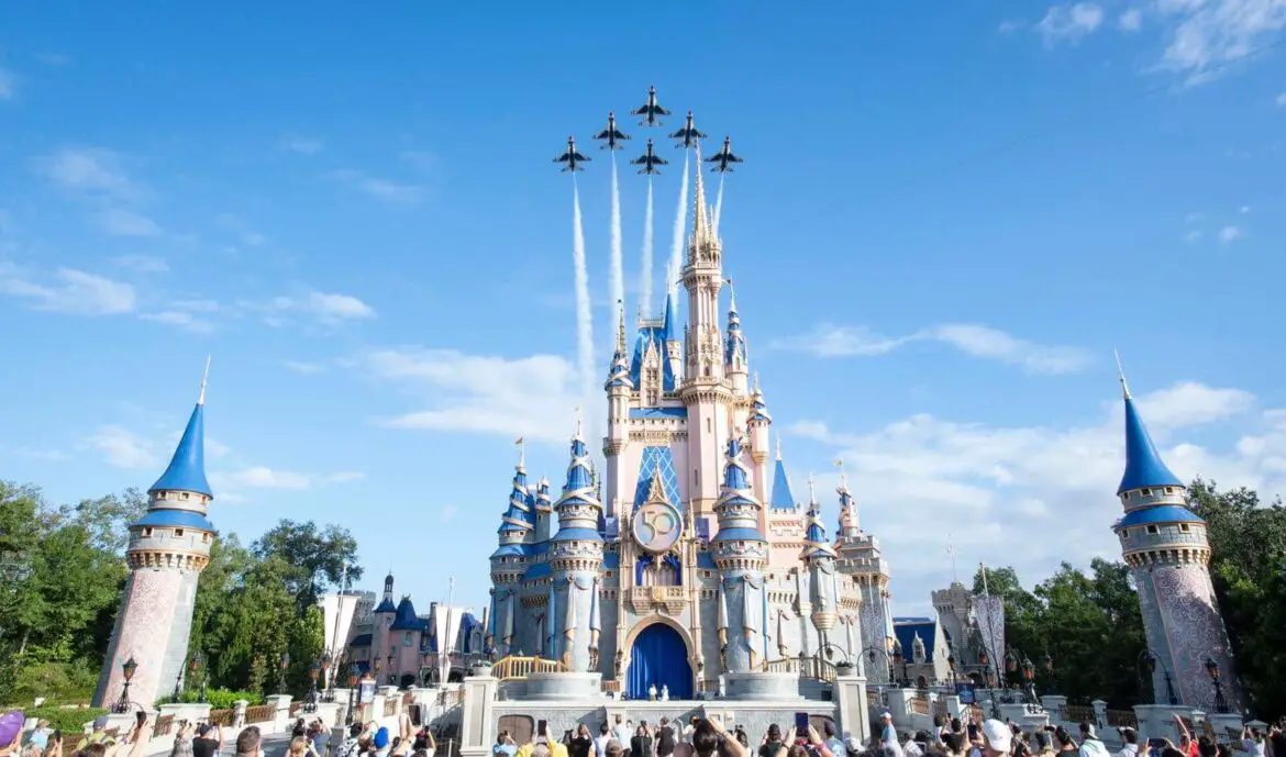 Disney World Announces U.S. Airforce Flyover at the Magic Kingdom on July 4th