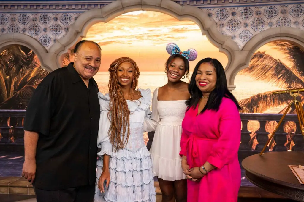 Dr.-Martin-Luther-King-Jr.s-Granddaughter-Celebrates-Birthday-With-The-Little-Mermaid-at-Disney-World