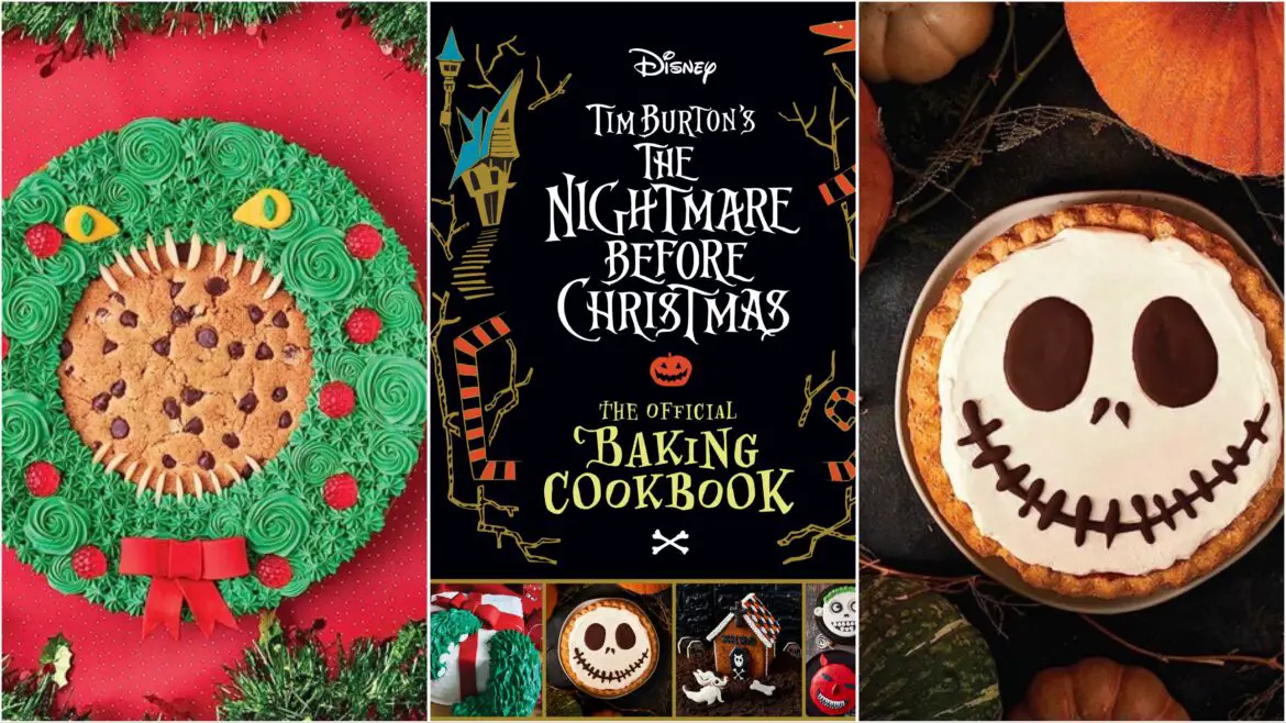 New The Nightmare Before Christmas The Official Baking Cookbook Coming Soon!