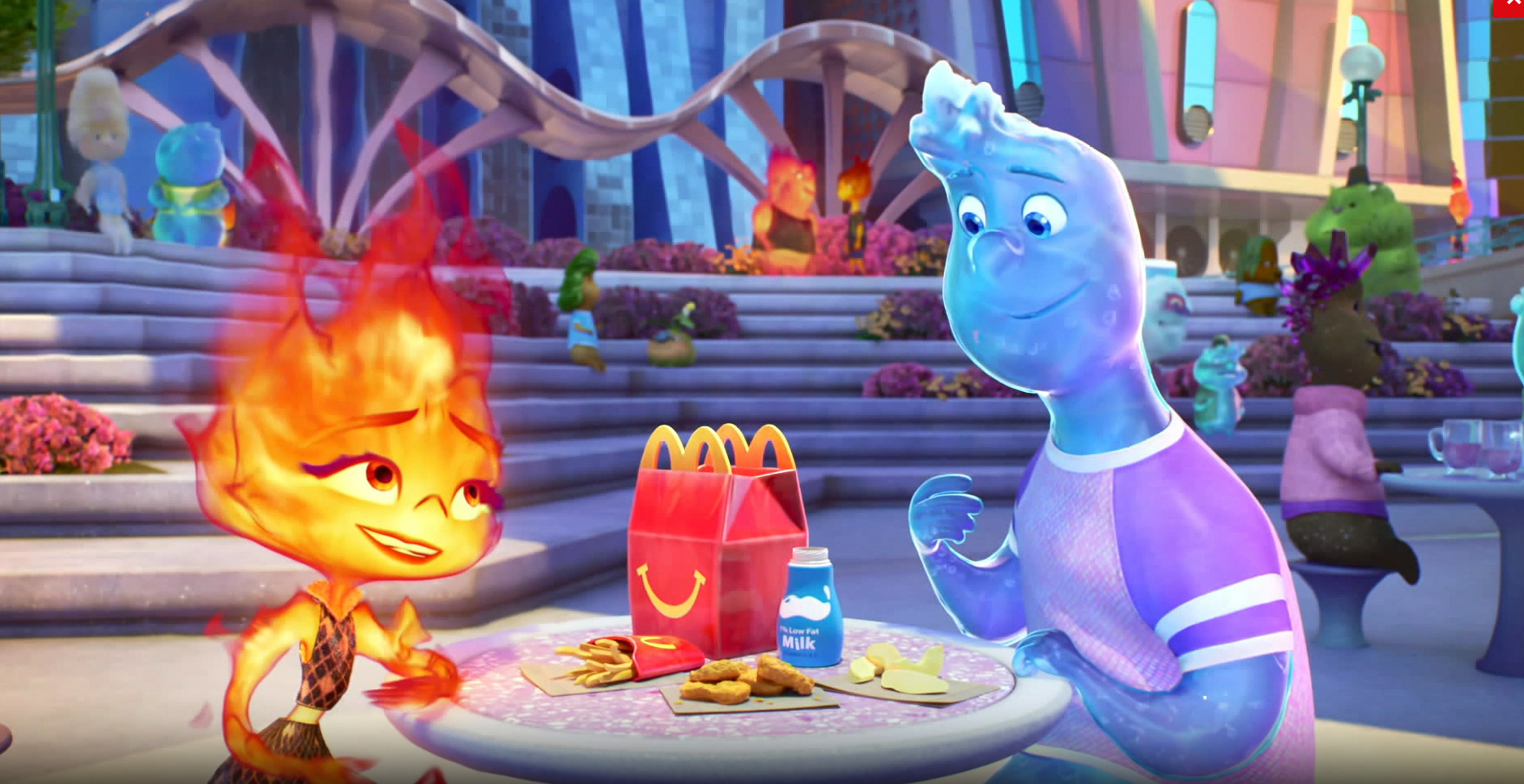 Pixar’s Elemental Happy Meal Toys Now Available at McDonald’s