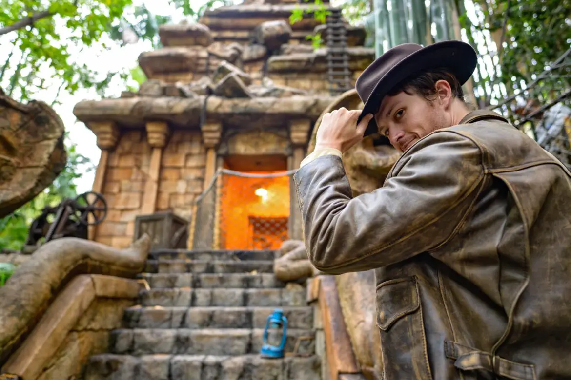 For a Limited Time Meet Indiana Jones at Disneyland