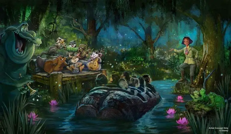 New Original Characters and Returning Favorites Coming to Tiana’s Bayou Adventure