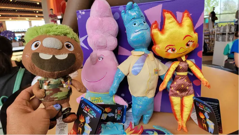 New Pixar Elemental Plush Available At The Creations Shop!