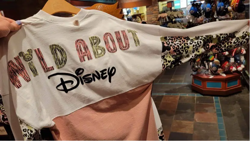 New Wild About Disney Spirit Jersey Available At Animal Kingdom!