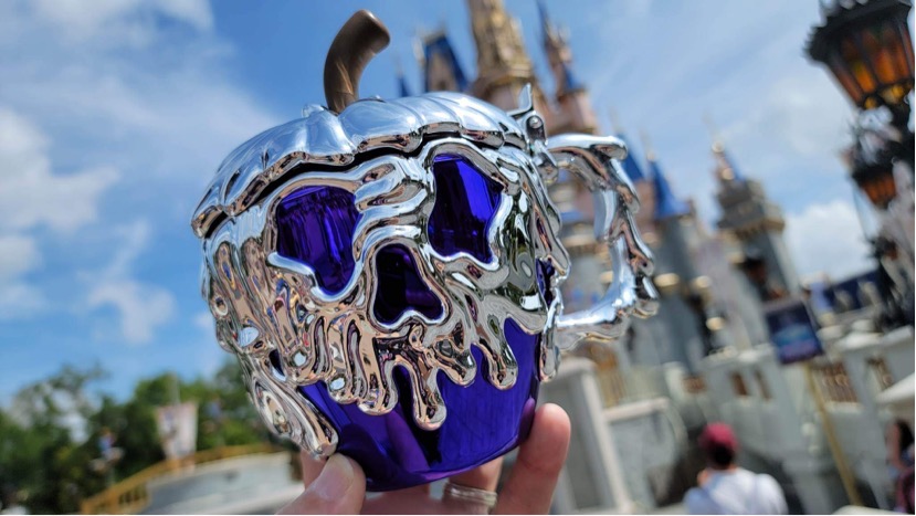 New Disney100 Poison Apple Sipper Available At Magic Kingdom!