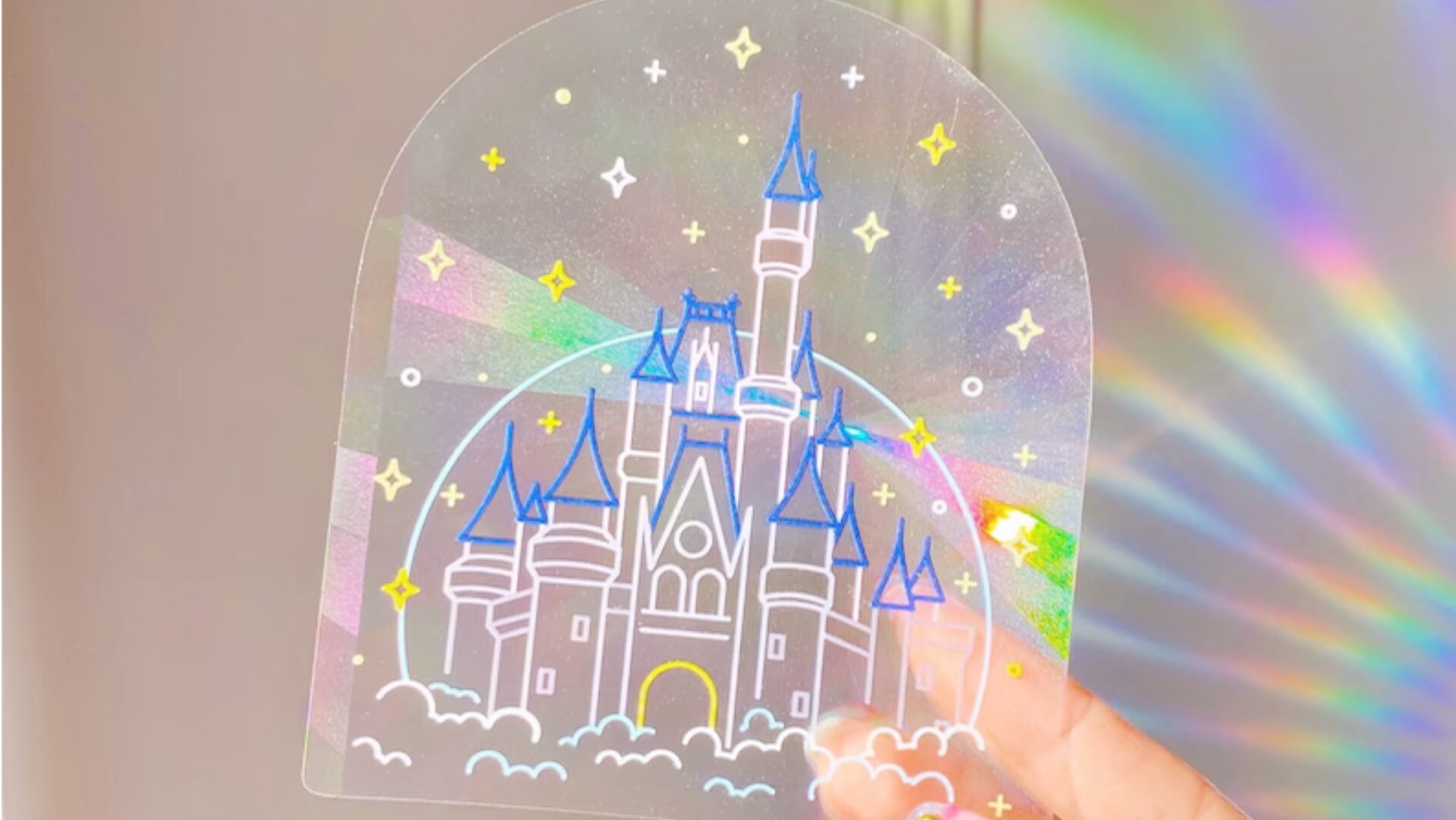 This Disney Castle Suncatcher Will Add Magic To Any Room!