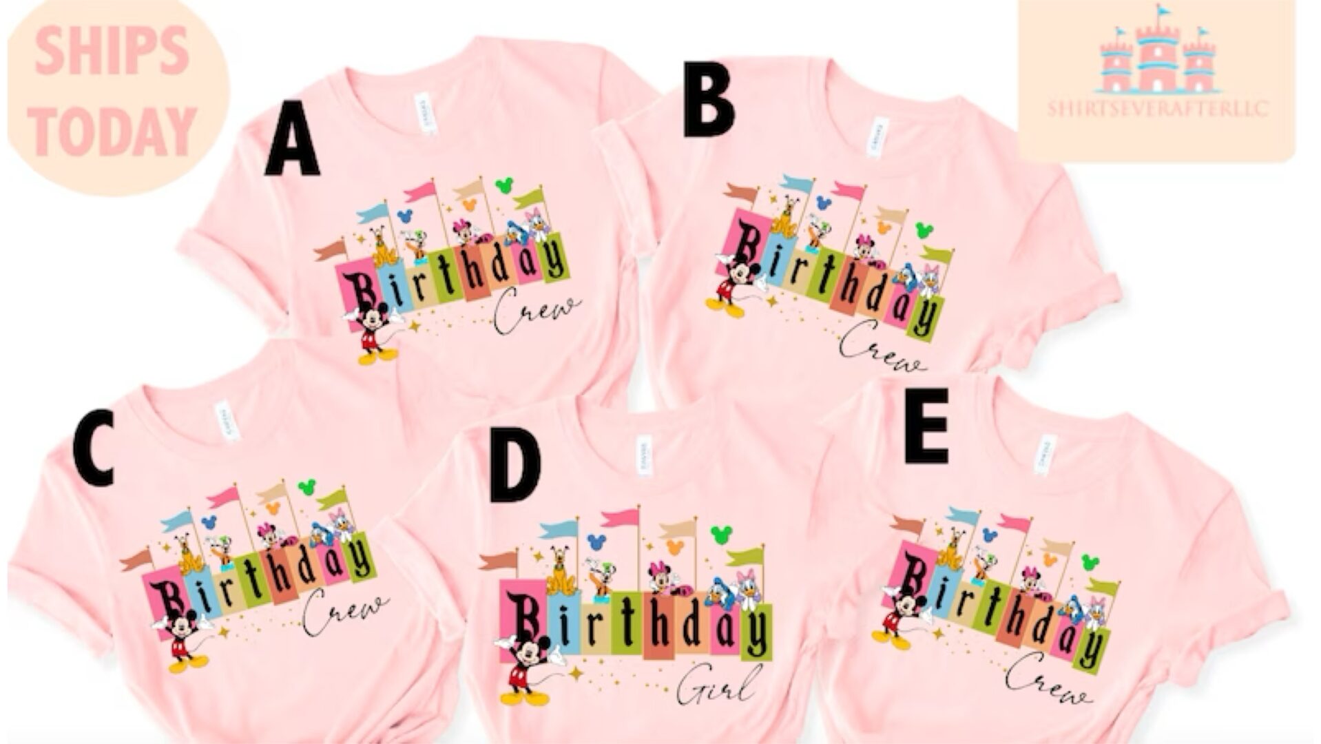 Magical Disney Birthday Shirt To Celebrate Your Special Day!