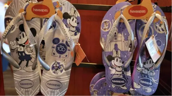 Disney100 Mickey And Minnie Havaianas Flip Flops