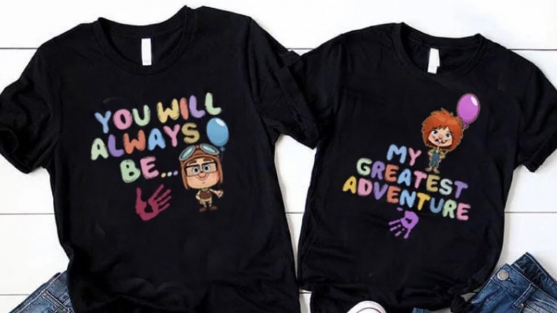 Adorable Pixar’s Up T-Shirts To Match With Your Favorite Person!