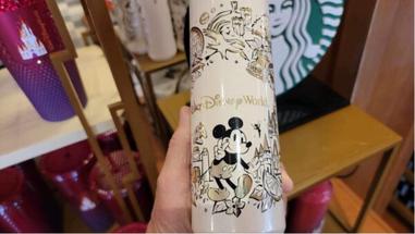 Mickey and Minnie Explore Disney Resorts on New Starbucks Tumblers
