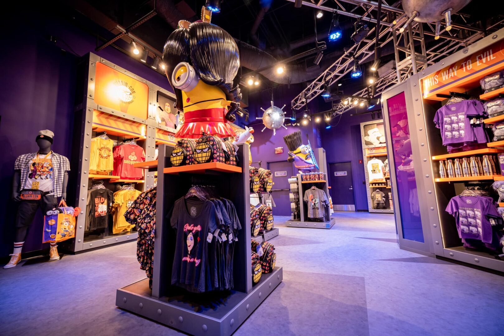First Look at Evil Stuff Gift Shop for Villain-Con Minion Blast Now Open at Universal Studios Florida