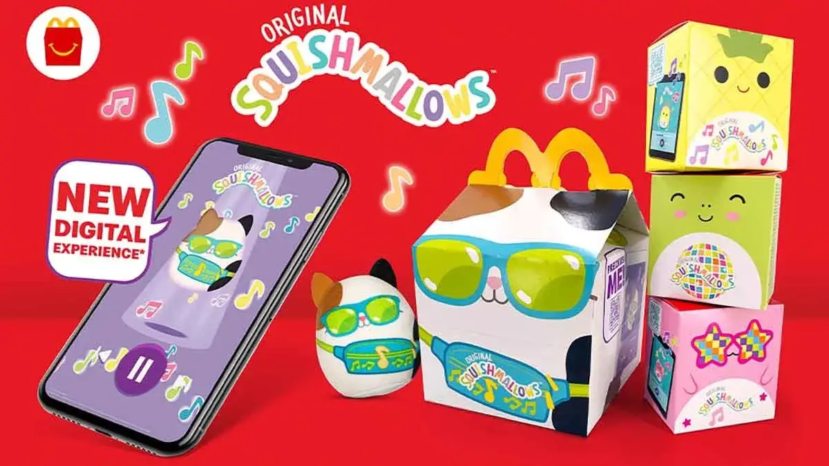 McDonald’s Teams Up With Squishmallows For New Limited-Time Happy Meals