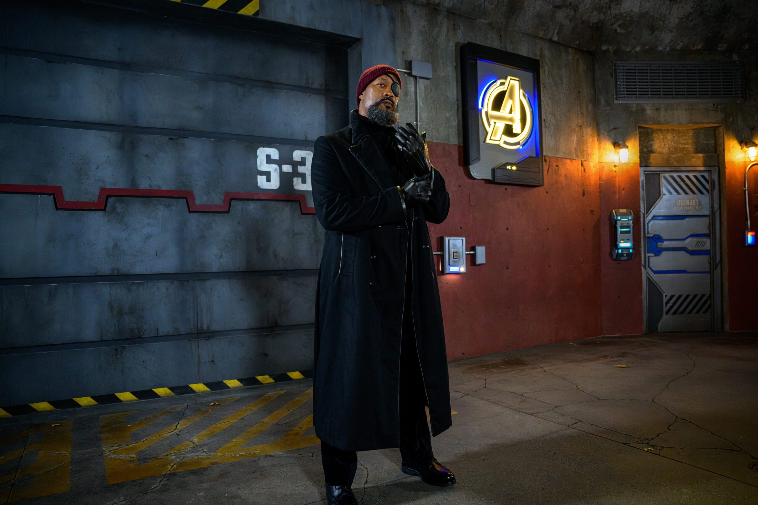 Nick Fury at Disney California Adventure Park