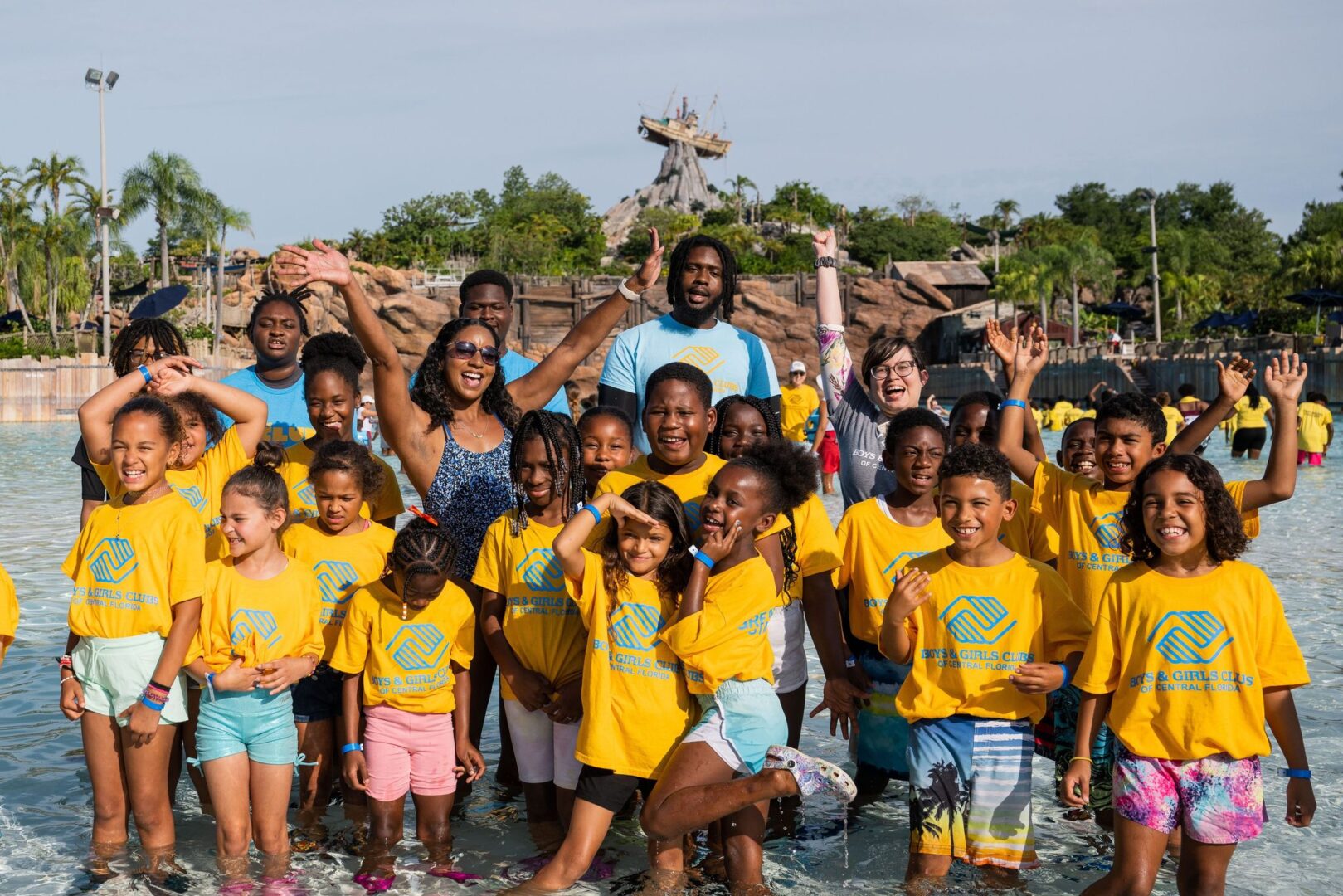 Disney World Hosts World’s Largest Swimming Lesson at Typhoon Lagoon Water Park