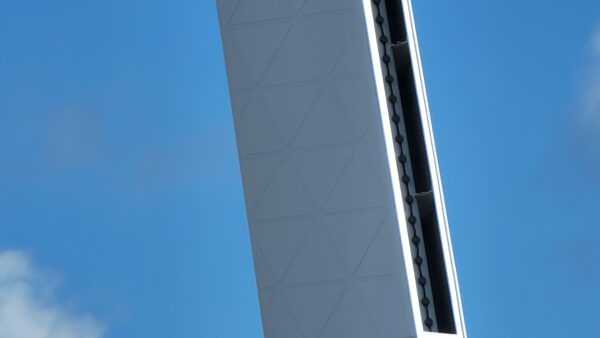 Spaceship Earth Pattern Spotted on CommuniCore Hall Spires in EPCOT ...