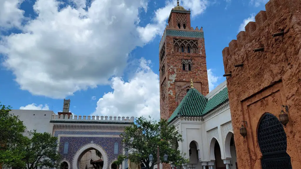 Morocco Pavilion Refurbishment Underway in EPCOT