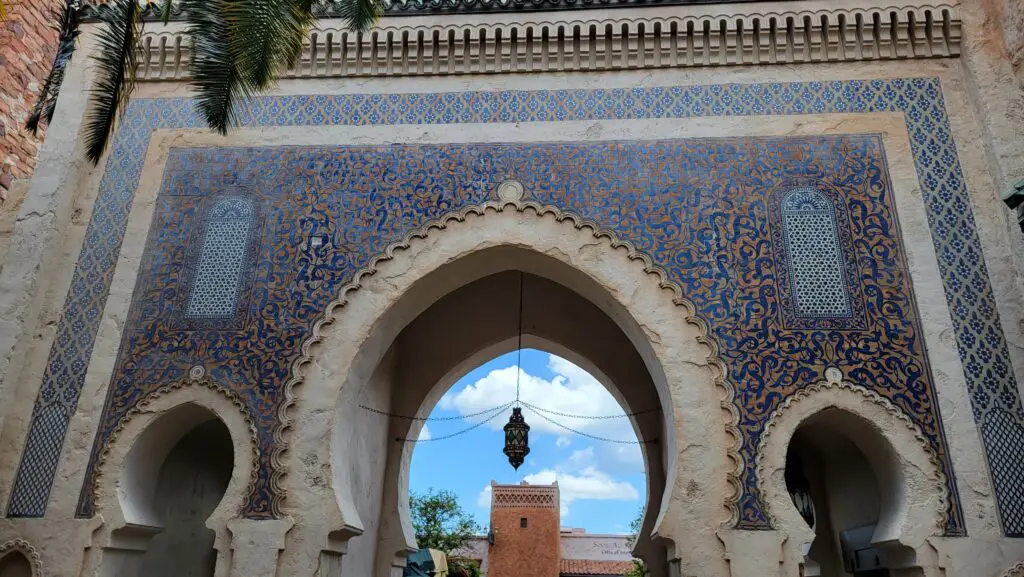 Morocco Pavilion Refurbishment Underway in EPCOT