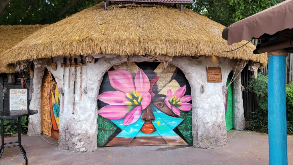 Amani Village Traders at Africa Outpost in EPCOT Receives New Look