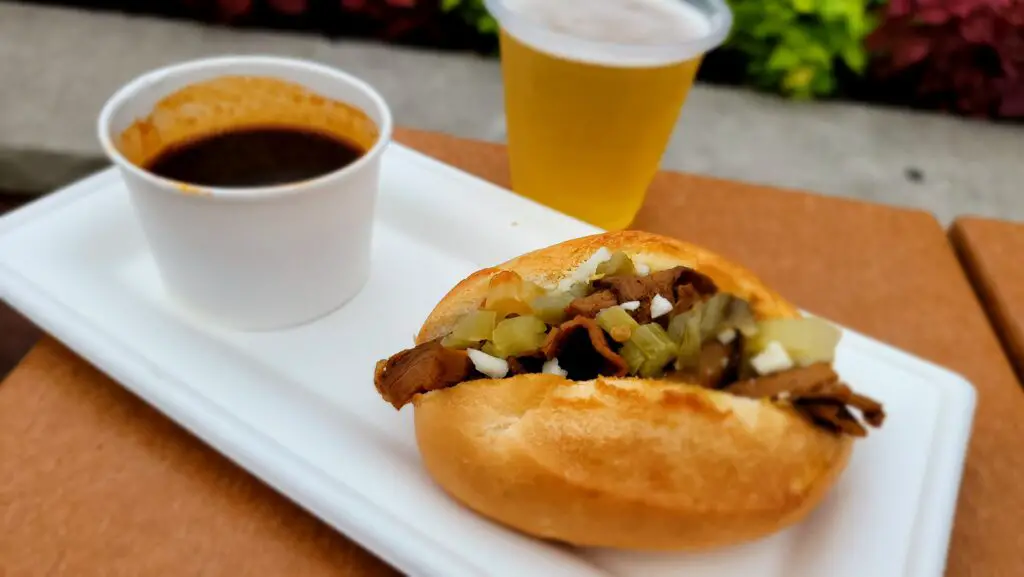Disney Eats: New Italian Hot Beef Sandwich from EPCOT's Food & Wine Festival