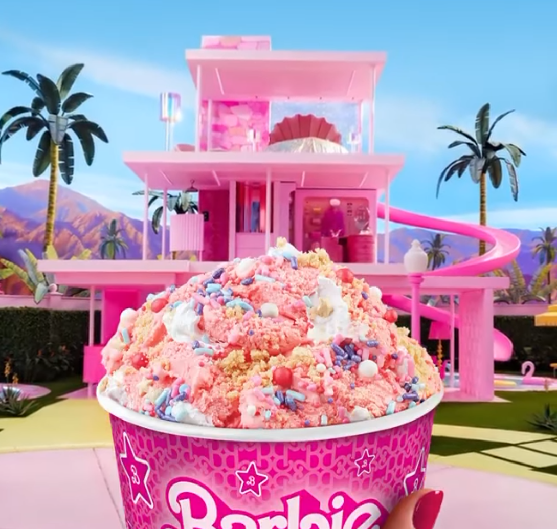 Cold Stone Scoops Up a New Barbie Inspired Treat