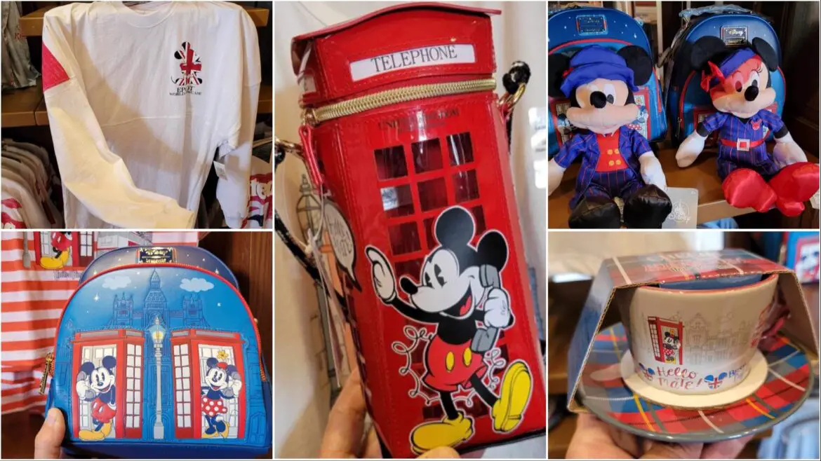New UK Pavilion Collection Spotted At Epcot!