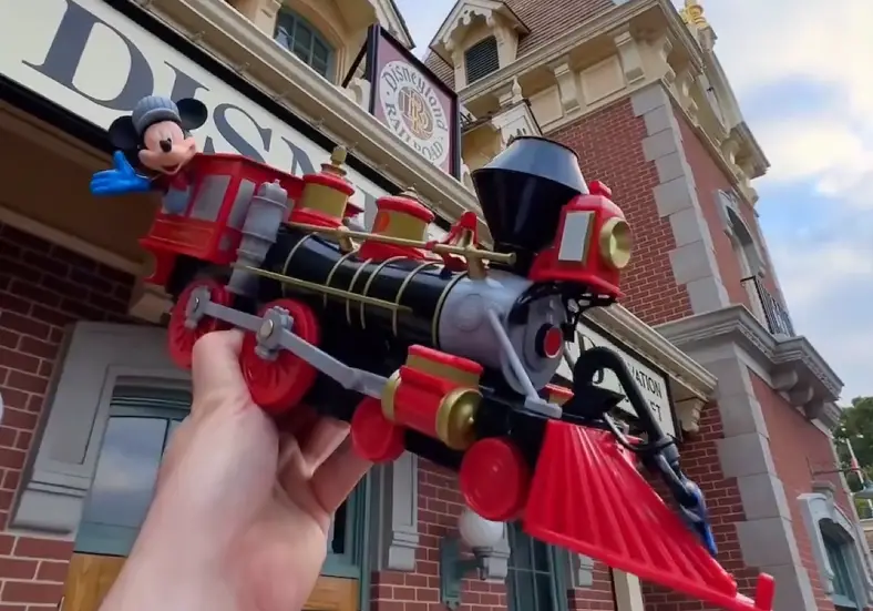 New Disney100 Train Popcorn Bucket Pulling into Select Locations in Disneyland